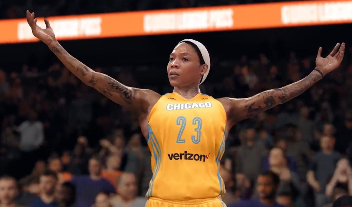 LA WNBA en NBA LIVE 18