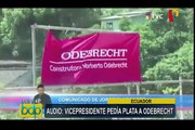 Ecuador: Jorge Glas responde tras ser acusado de pedir dinero a Odebrecht