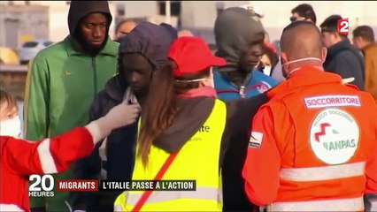 Migrants : l'Italie passe à l'action