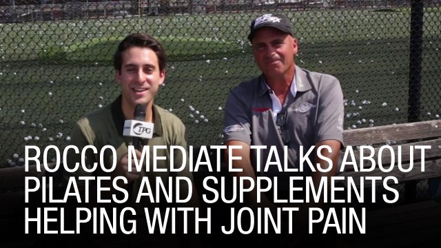 Rocco Mediate Talks About Pilates And Supplements Helping With Joint Pain