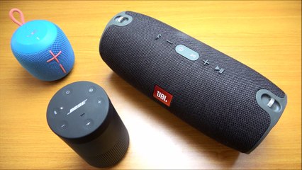 UE WonderBoom Vs Bose Revolve Vs JBL Xtreme
