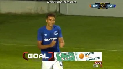 Dominic Calvert-Lewin Goal vs Ruzemboruk (0-1)