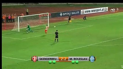 All  Penaltys (3-1) Skenderbeu (Alb) 4-2 (Czc) Mlada Boleslav 03.08.2017