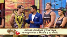 Julissa Jiménez y Cartaya le responden a Mayra y su novio