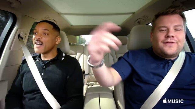 Apple Music — Carpool Karaoke — Will Smith and James Corden Preview