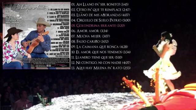 Milena Benites Golondrina errante (Audio Oficial)