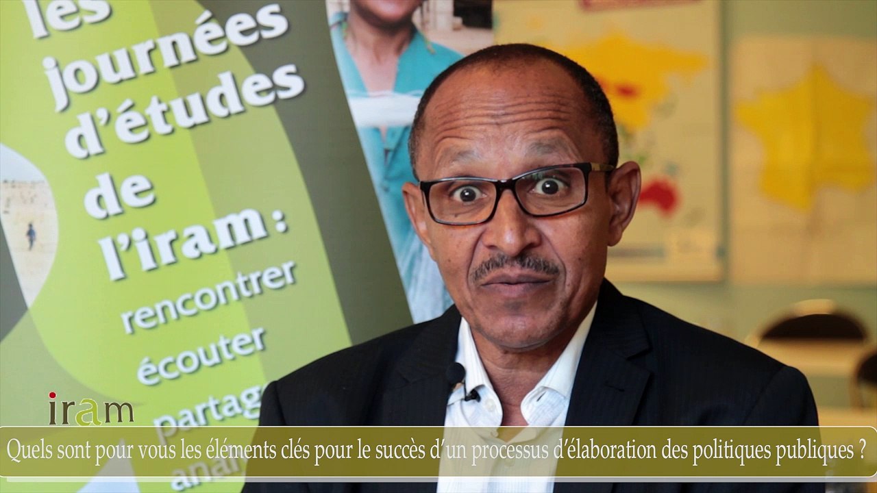 JE Iram 2017 - Interview  Hamid Hamed - Conseiller du Ministre des Finances du Niger ; ex-Commissaire au Commerce, Communauté économique des Etats d’Afrique de l’Ouest (CEDEAO)