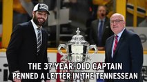 Mike Fisher Announces Retirement