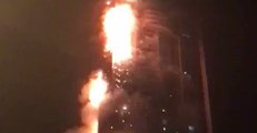 Fire Rips Through Torch Tower in Dubai