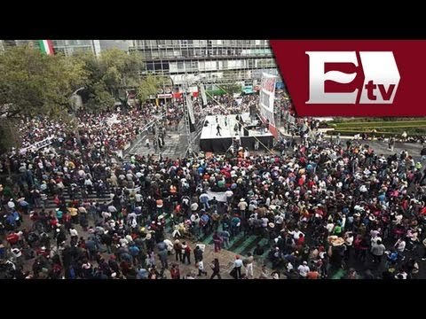 Andrés Manuel López Obrador encabeza mitin contra reforma energética/Excélsior Informa