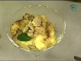 Pudding de plátano. Cocinemos Juntos