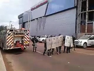 Sintechos se enfrentaron con policías en Salto del Guairá