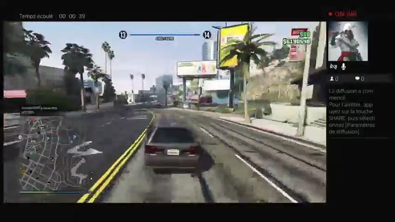 Diffusion PS4 en direct gta ZiDaNe59220 (5)