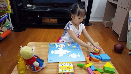 [Giáo dục sớm] Bống chơi xếp gỗ thông minh