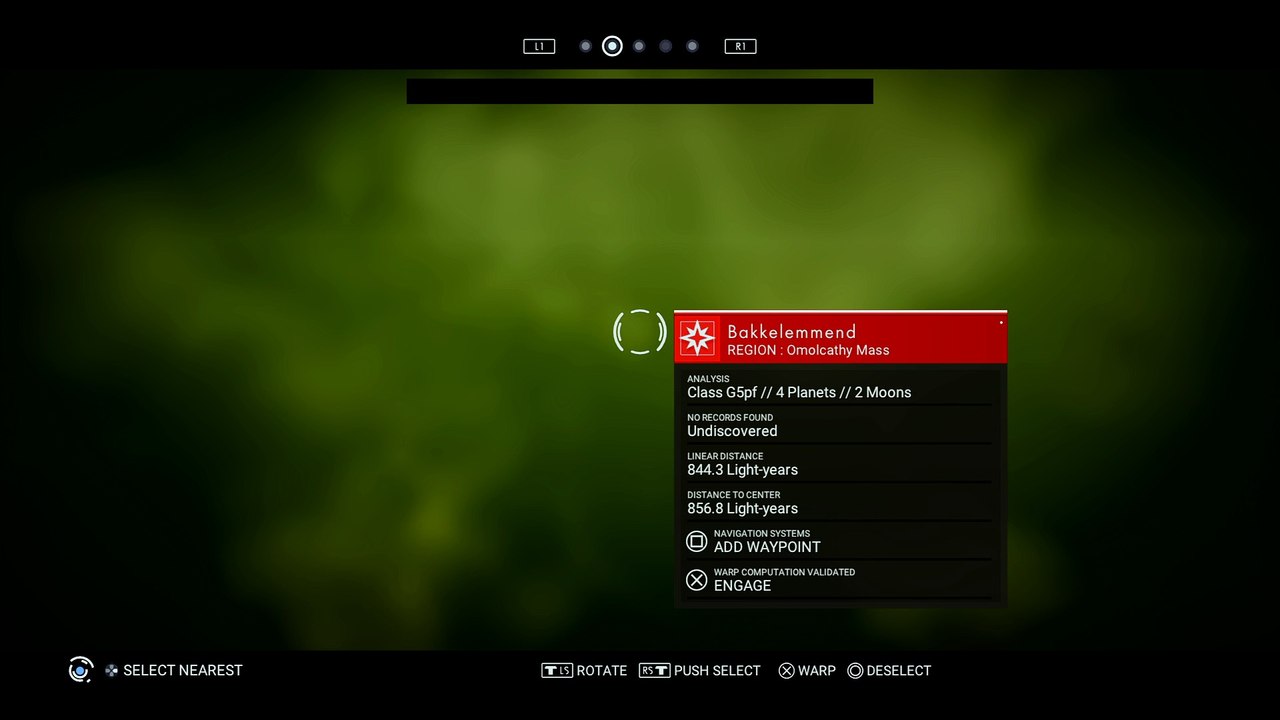 Hidden star waypoint weirdness