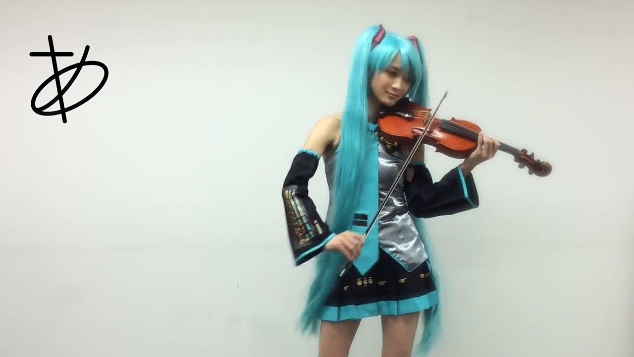 【ヲタリストAyasa】バイオリンで“初音ミク” 「Tell your world」を弾いてみた