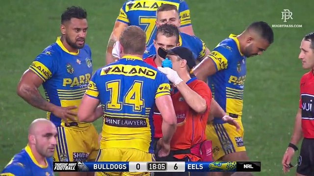 Bulldogs v Eels - 1st Half - RD22 - NRL 2017