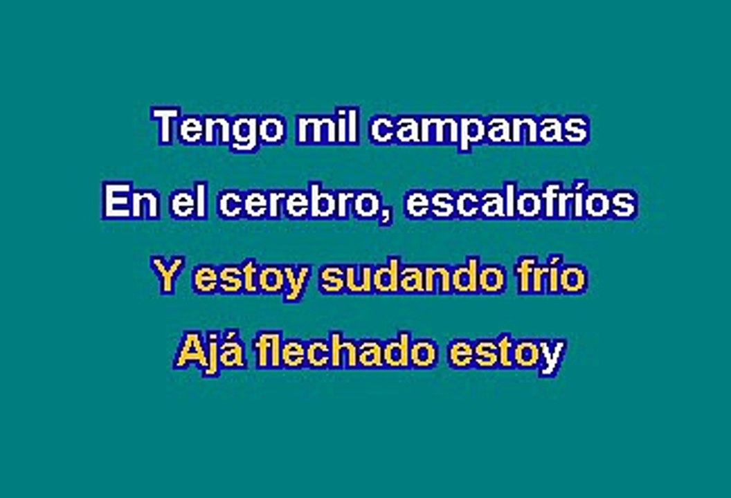 Vaselina - Flechado Estoy (Karaoke)