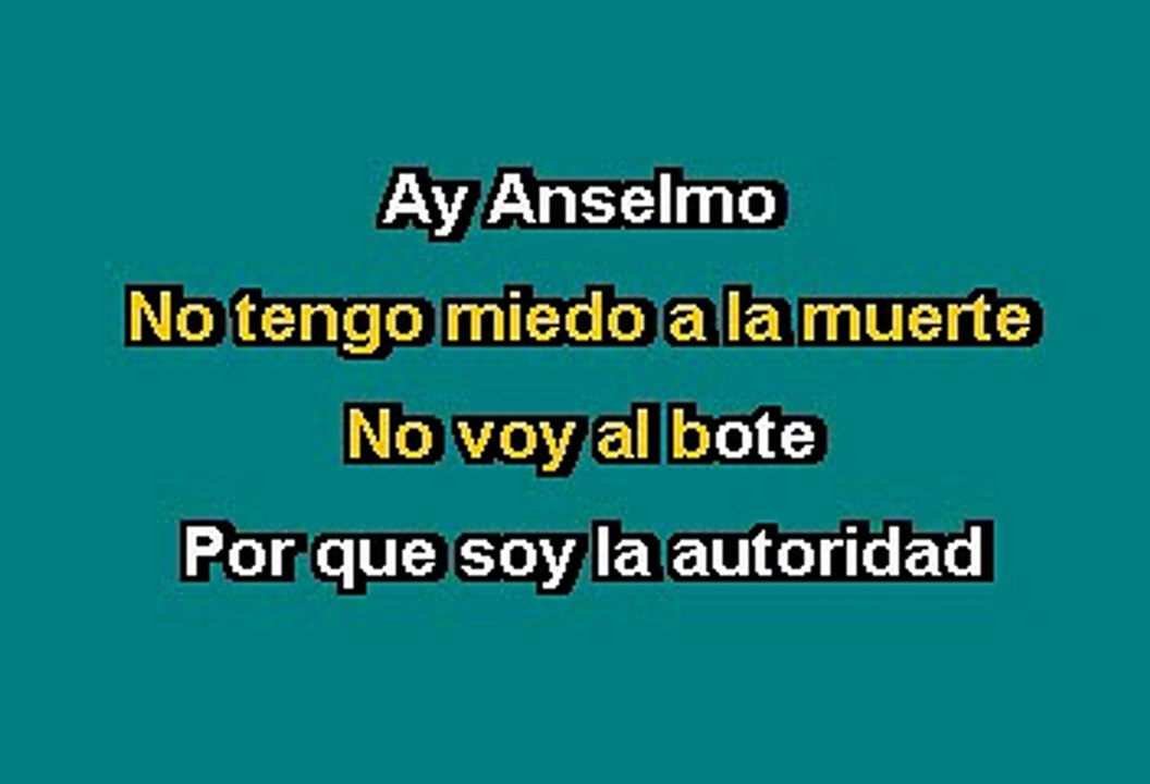 Yolanda del Río - La Anzelma (Karaoke)