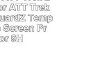 2PACK For ATT Trek 2 HD NOT For ATT Trek HD  SuperGuardZ Tempered Glass Screen