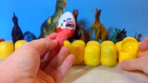 New Dinosaur Kinder Surprise Eggs Unboxing 18 huevo sorpresa Unwrapping