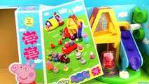 PEPPA PIG Weebles Wind and Wobble Playhouse Playset with Paw Patrol Weebles Chase Skye & M