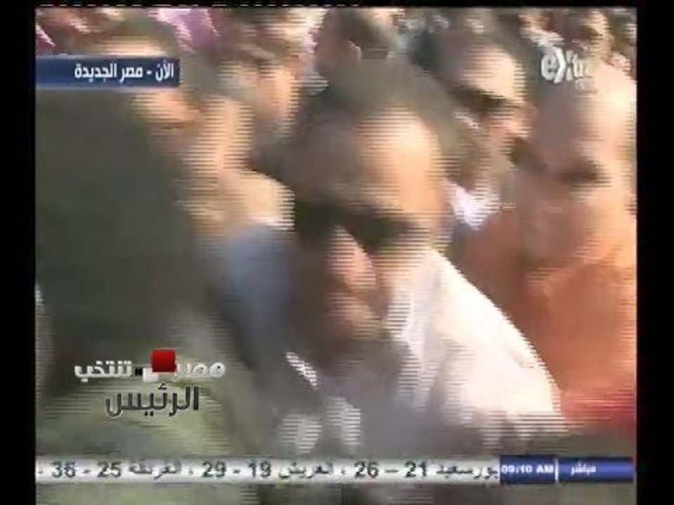 #مصر_تنتخب | شاهد .. لحظة وصول المشير #السيسي للأدلاء بصوته في الانتخابات