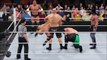 Brock Lesnar, Triple H & Samoa Joe vs Roman Reigns, Seth Rollins & Goldberg (Elimination T