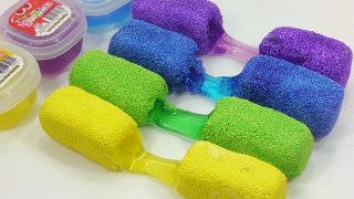 Foam Clay Cheese Stick Colors Slime DIY Learn Colors Slime toys-Qrodkklmj6Q