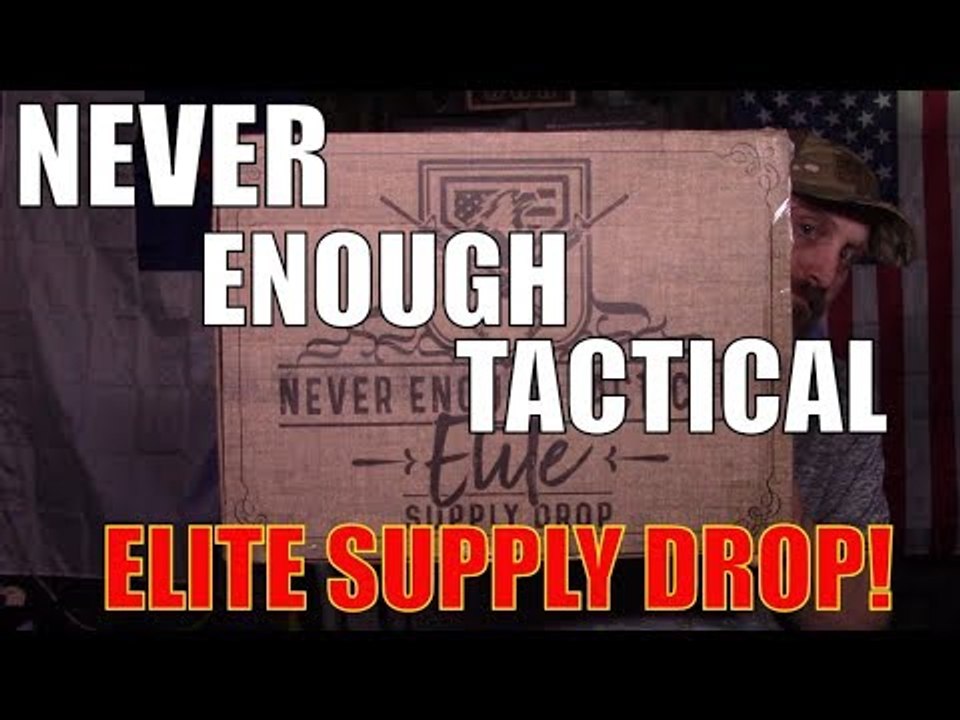 Never Enough Tactical August 2017 Elite Box (unboxing)