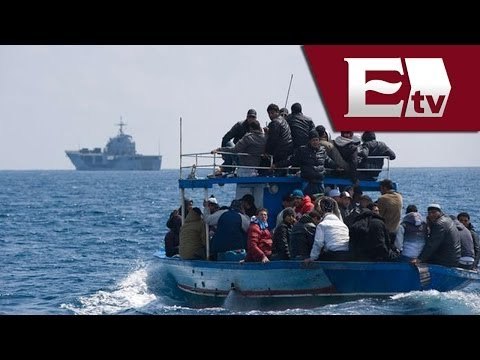 Italia pone en marcha misión militar en mar Mediterráneo para rescatar inmigrantes/Global