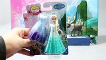 겨울왕국 엘사 Disney Frozen Elsa Anna princess Magic Clip Dolls dresses Toy