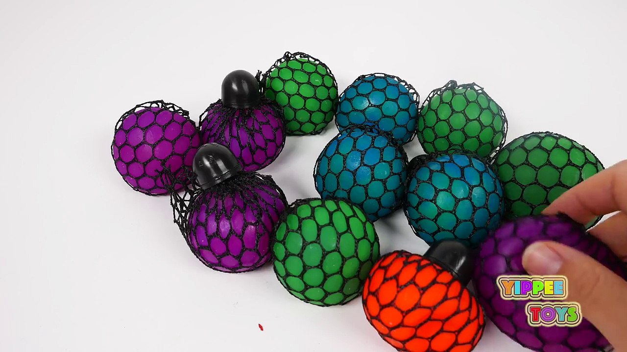 Learn Your Colors with Squishy Mesh Balls for Children--j1I8u0-M3Y
