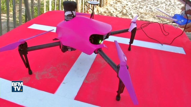 A Biscarrosse, ces drones viennent en aide aux nageurs