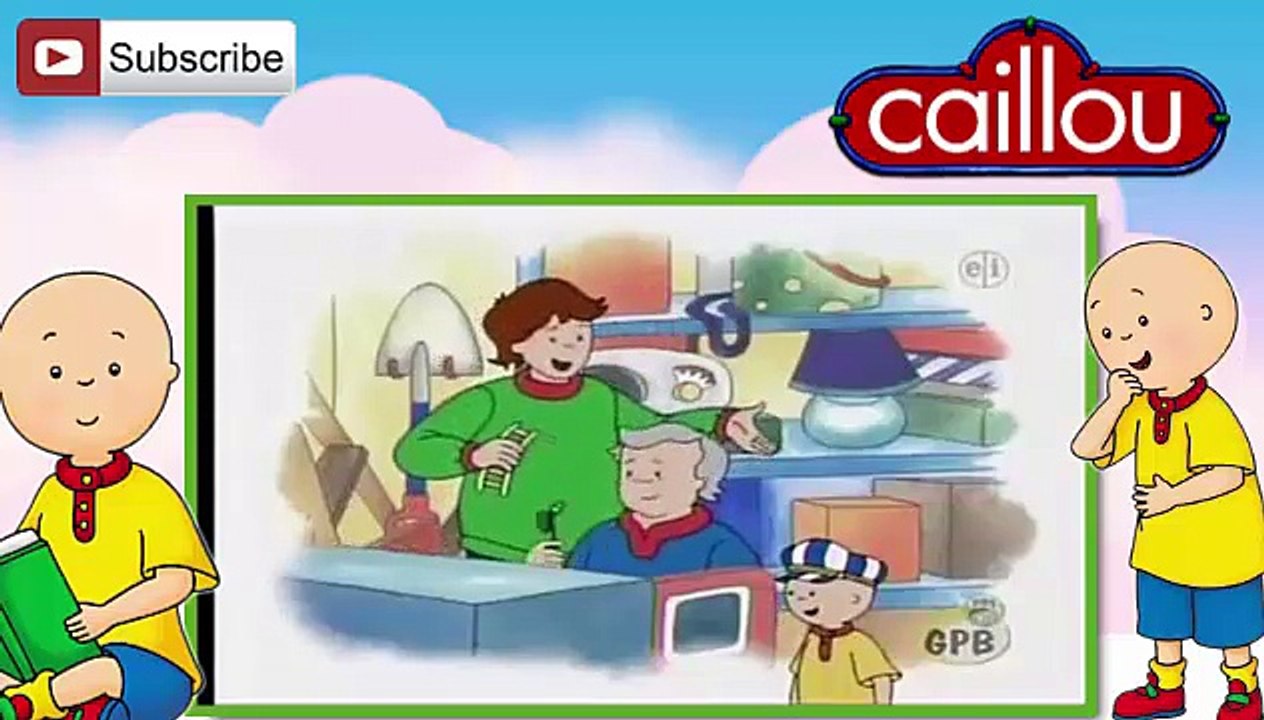 Caillou Episode 07 The World Around Me - Caillou Episode 08 Machines Brmmmm