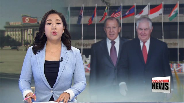 Tillerson says he will meet Lavrov in Manila to discuss U.S.-Russia ties