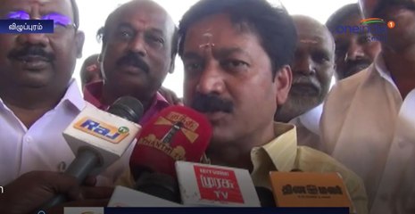 Minister C V Shanmugam Slammed OPS-Oneindia Tamil