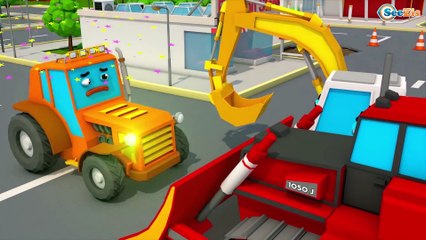 Pequeno Trator Para Crianças | Desenhos Animados Carros Bebês Compilação de 20 min