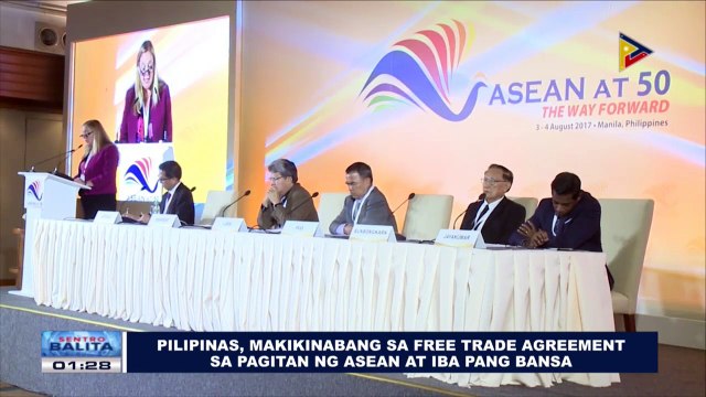 Pilipinas, makikinabang sa Free Trade Agreement sa pagitan ng #ASEAN at iba pang bansa