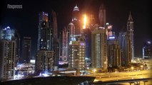 Un incendie ravage un gratte-ciel à Dubaï