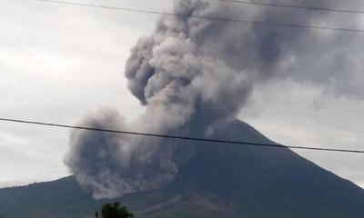 Guguran Awan Panas Merusak Saluran Drainase Air