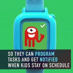 Este gadget intenta mantener a los niños a tiempo.