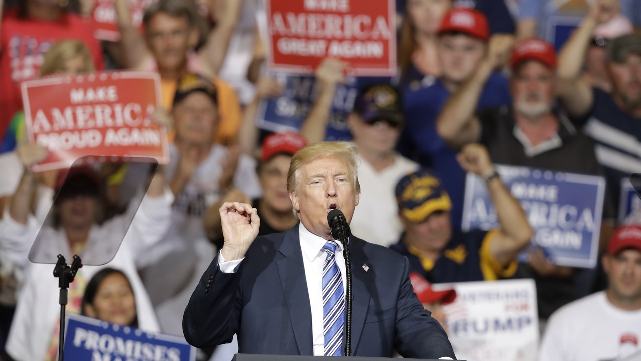 Watch Trump’s full speech in West Virginia