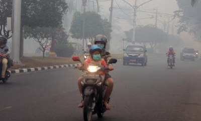 Puluhan Orang Terserang ISPA Akibat Kabut Asap