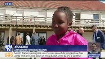 L’œil de Salhia: retour sur la journée d'Emmanuel Macron entouré d'enfants