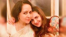 Pregnant Esha Deol Poses Sweetly With Mom Hema Malini
