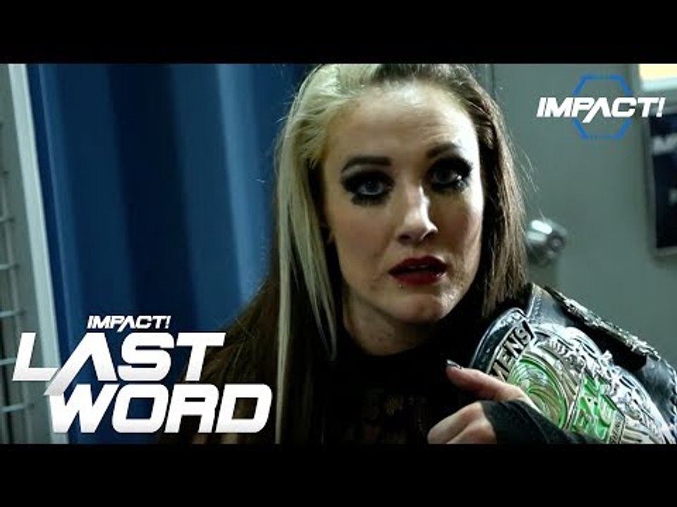 Sienna After Retaining The Unified GFW Knockouts Championship | #LastWord July 27th, 2017