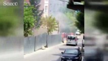 İstanbul’da metro istasyonunda patlama kamerada