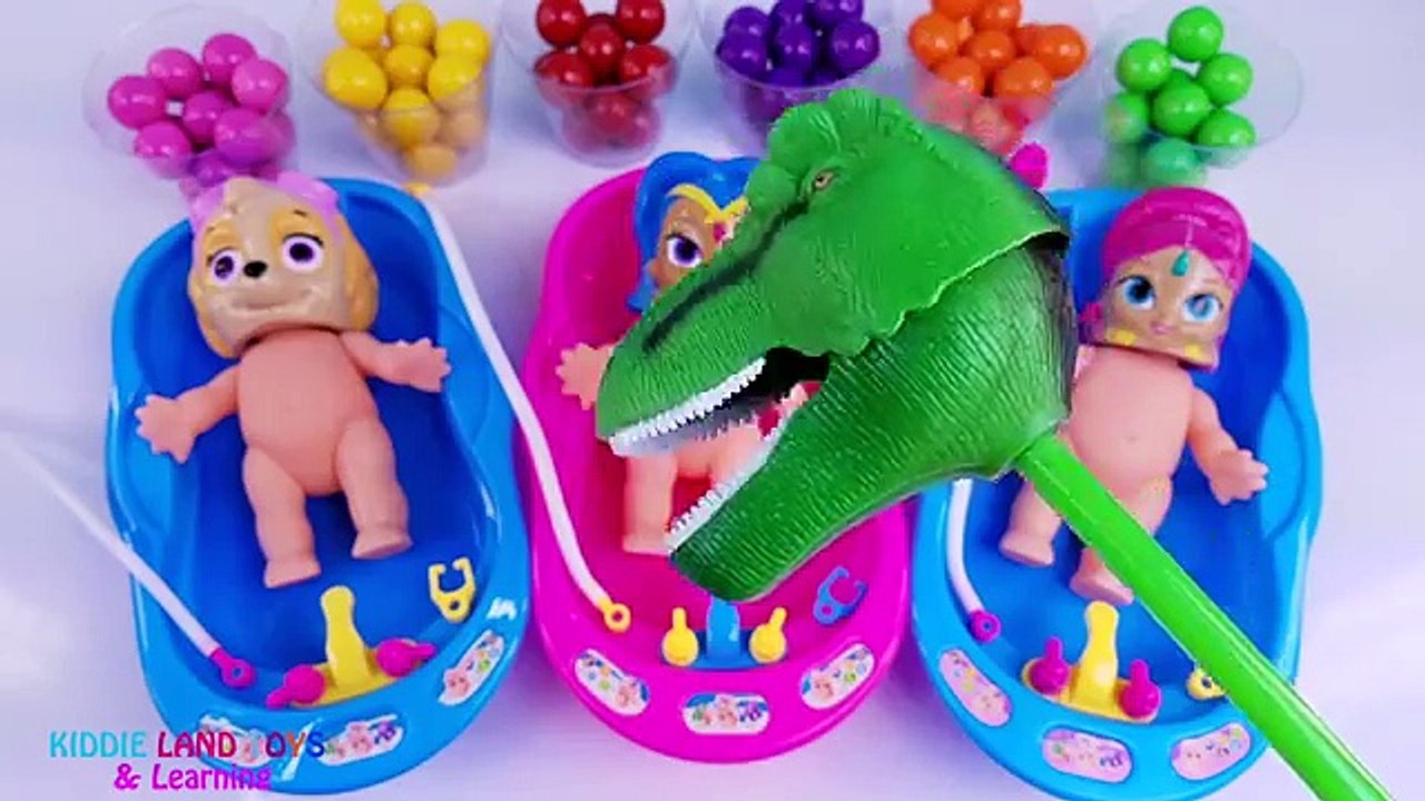 И ванна Цвет палец Младший Узнайте Ник Покрасить мерцать блеск сюрприз игрушка ванна Shopkins mashems