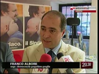 TG 11-06-09: BALLOTTAGGIO A BARI, ALBORE CON EMILIANO